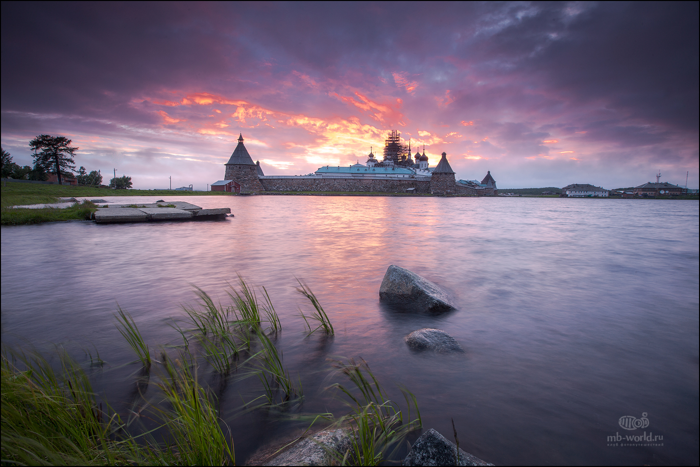 Белое море,Соловецкий монастырь,Архангельск