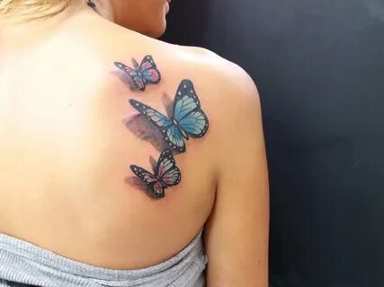 Тату (татуировки) Бабочка: значение и эскизы для девушек и мужчин