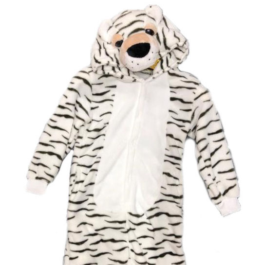 Кигуруми для взрослых Белый тигр 3D  оптом