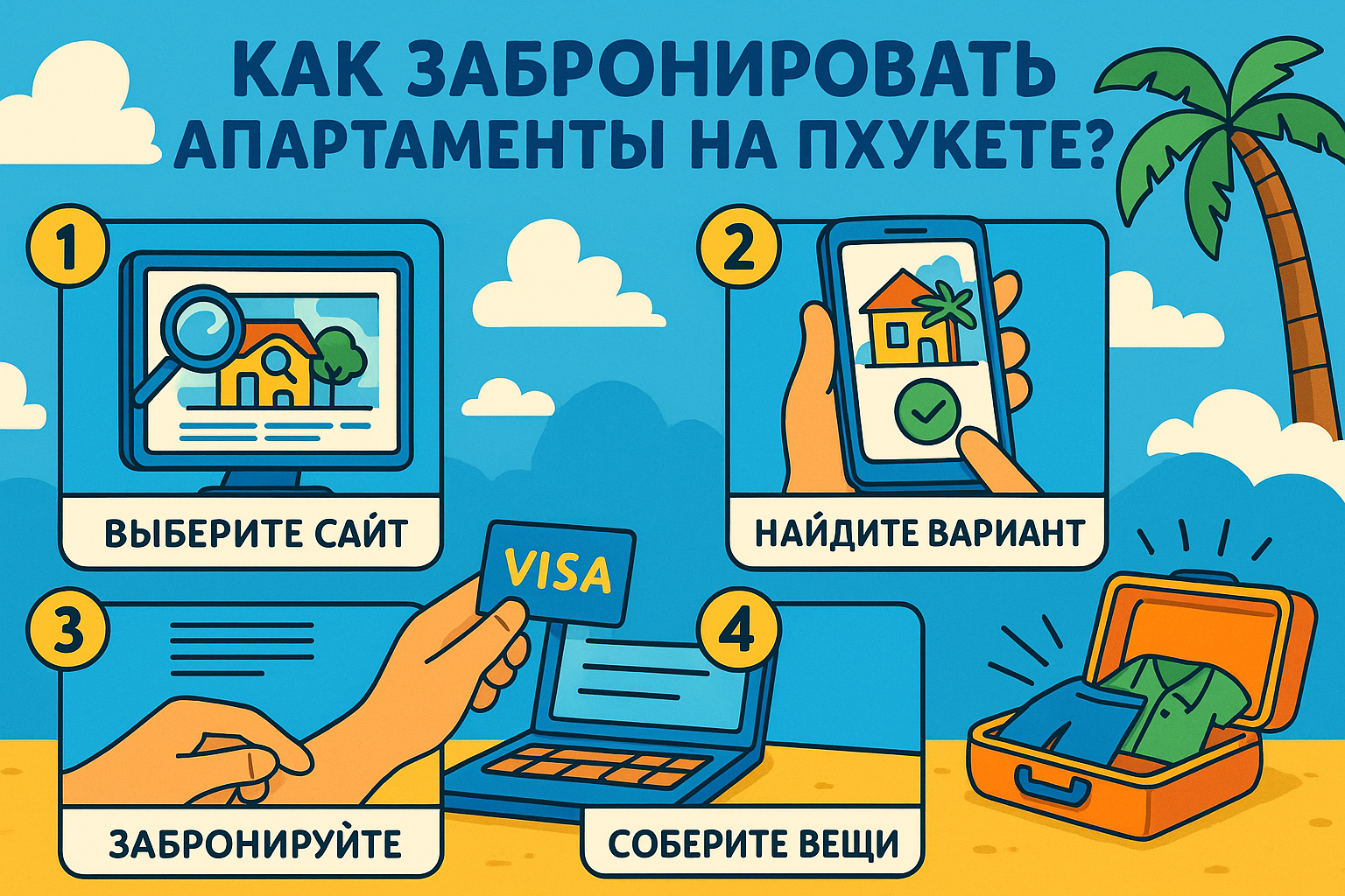 Привет, с вами Виталий, CEO Z4Realty. За годы работы на рынке недвижимости Пхукета мы помогли сотням клиентов найти идеальное жильё — от бюджетных студий до роскошных вилл у моря. Сегодня расскажу, как грамотно и без рисков забронировать апартаменты на Пх