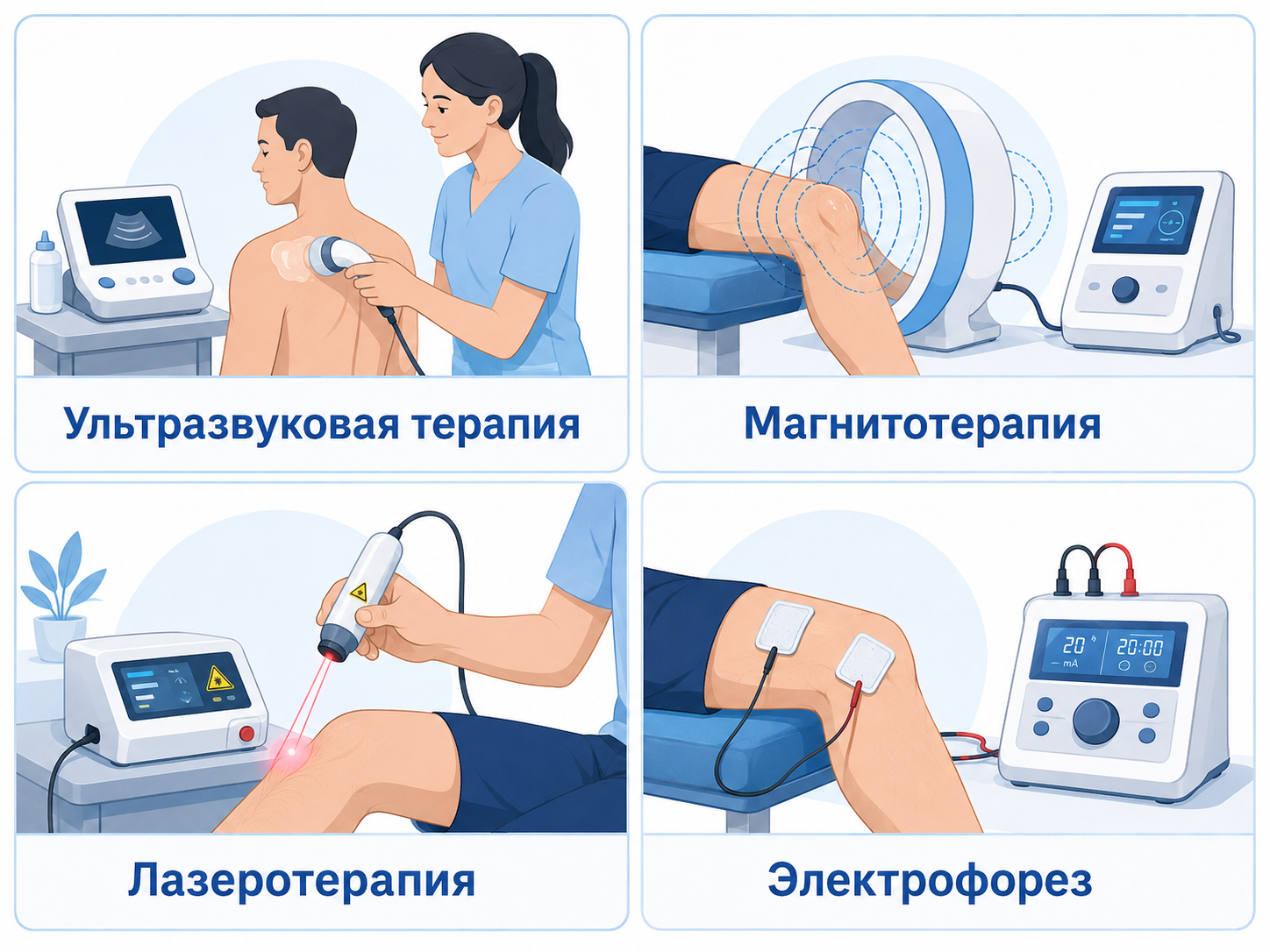 Физиотерапия при болях в суставах: какие методы работают