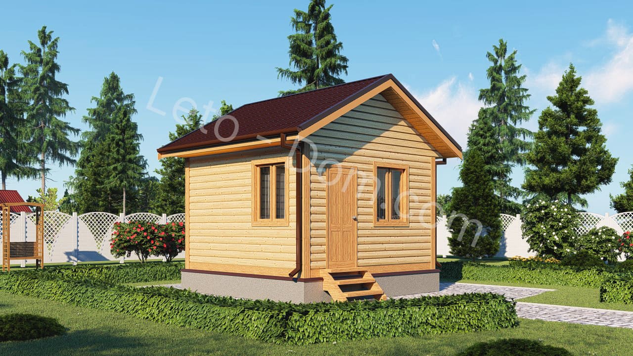 дом из бруса