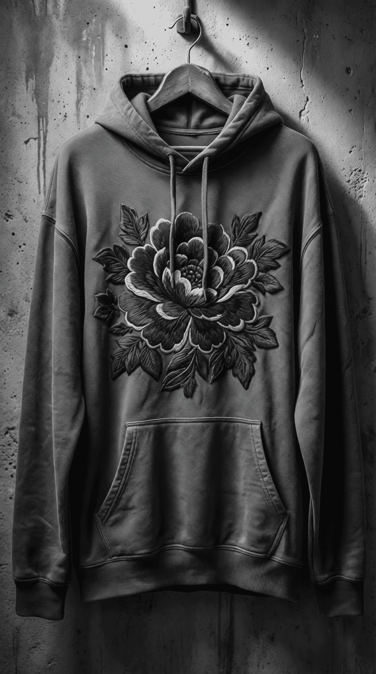 Заказать худи с вышивкой на заказ в Москве