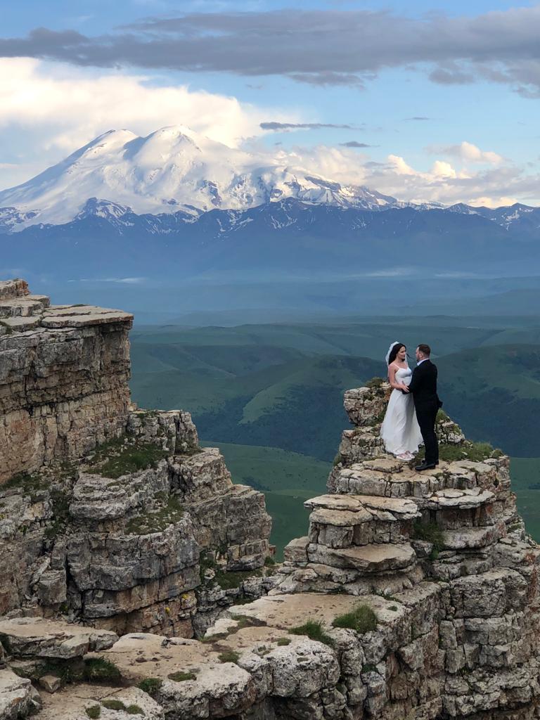 Плато Бермамыт свадебное фото