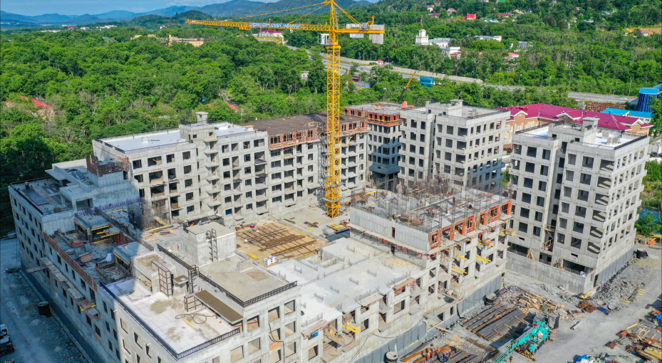 ЖК Четыре горизонта этапы строительства