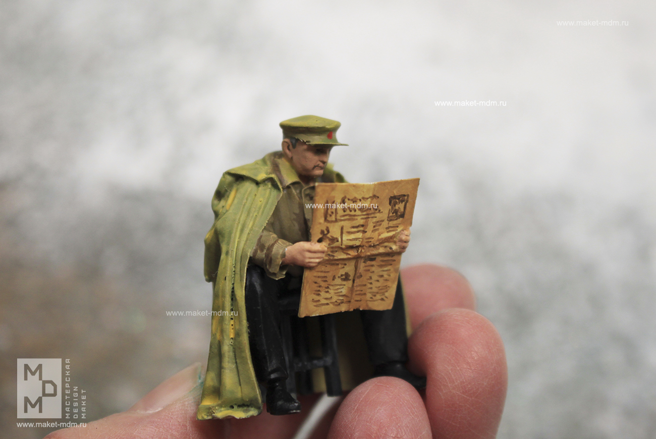 макет облачный полк ТЮЗ