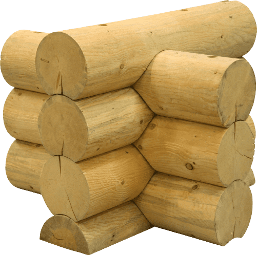 Оцилиндрованное бревно