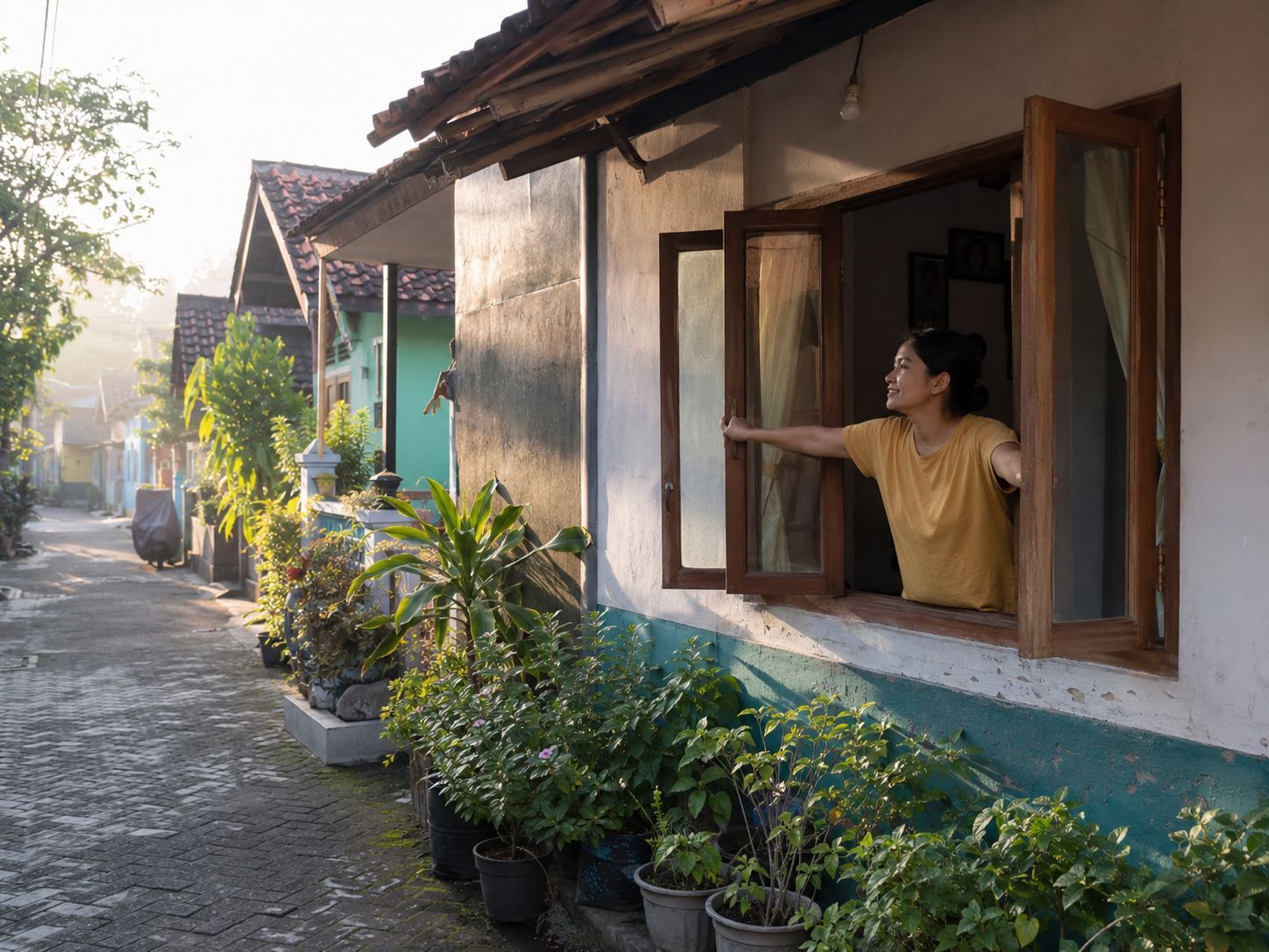 lingkungan rumah tenang dan nyaman di Indonesia