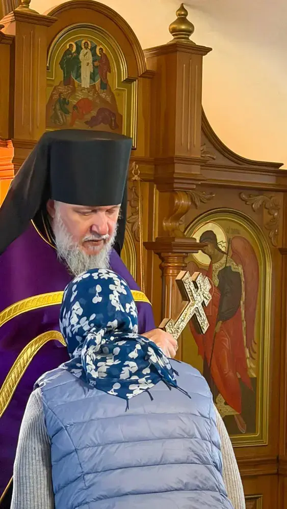Фотографии с Богослужения Великого четверга в КВХ