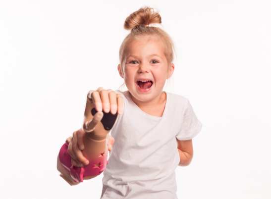 Preparation of children aged two to five for prosthetics