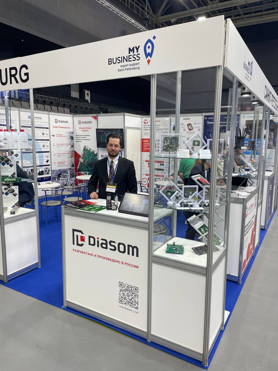 DIASOM на выставке  АВТОМАТИЗАЦИЯ. ЭЛЕКТРОНИКА. ЭЛЕКТРОТЕХ. СВЕТ