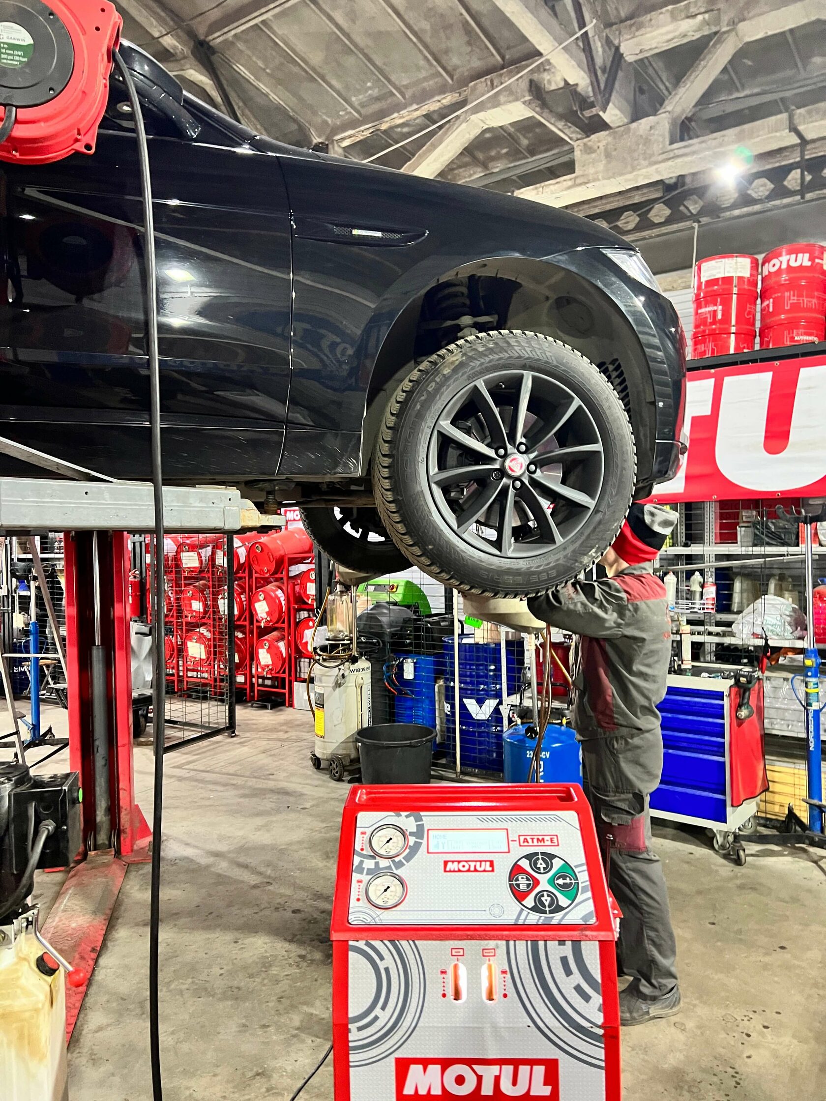 Состояние старого масла АКПП Jaguar