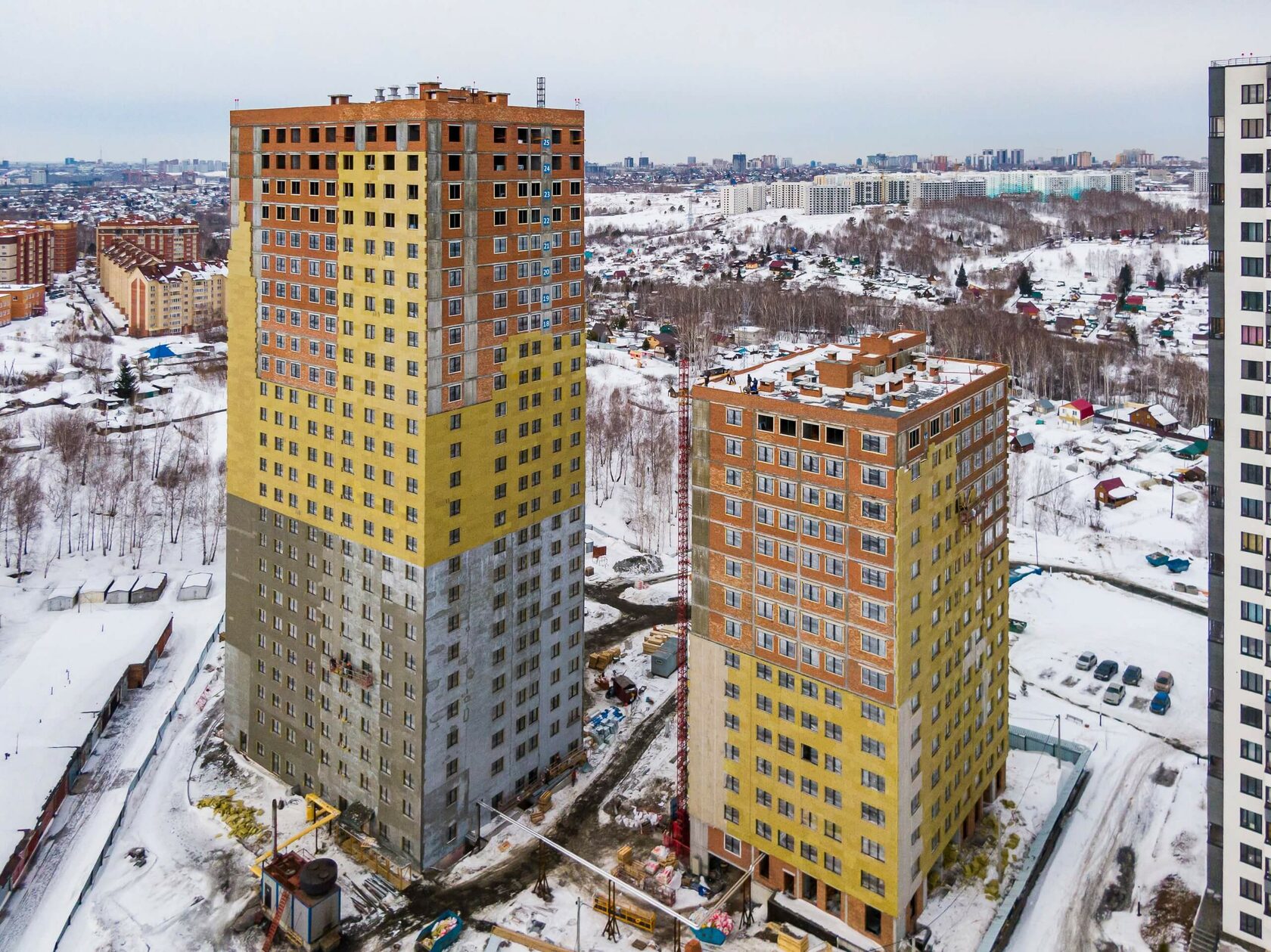 Новосибирск официальные сайты застройщиков