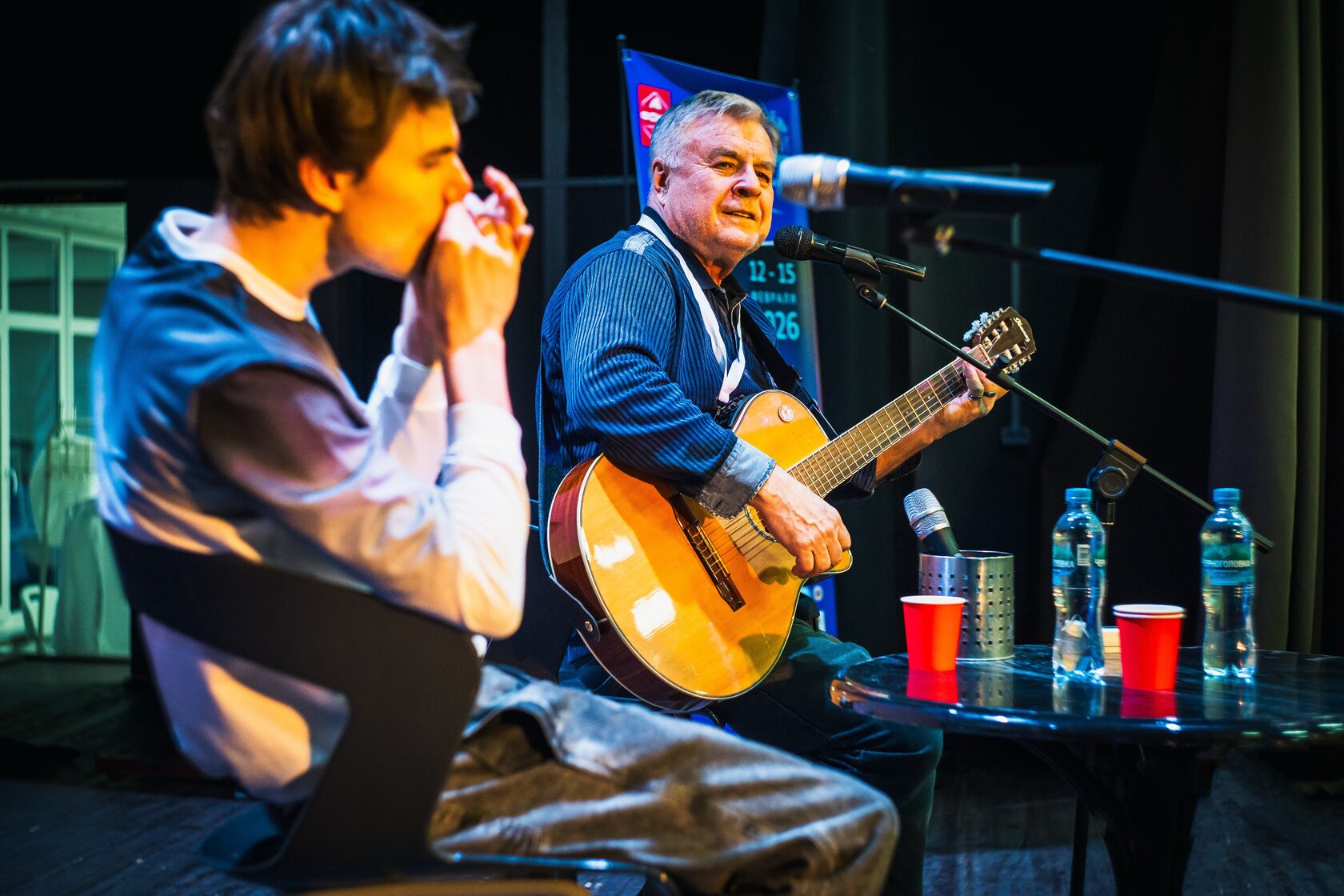 Концерт Григория Гладкова в детском лагере