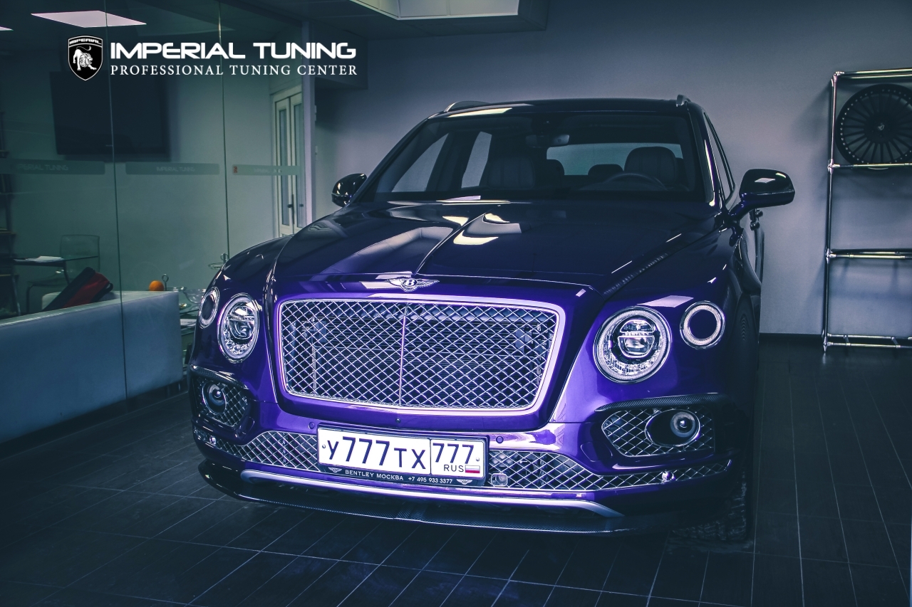 Bentley Bentayga Violet — обвес Imperial Tuning