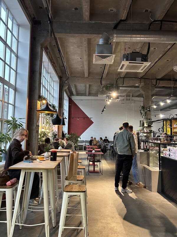 Кофейня sibaristica на 1 этаже фотостудии