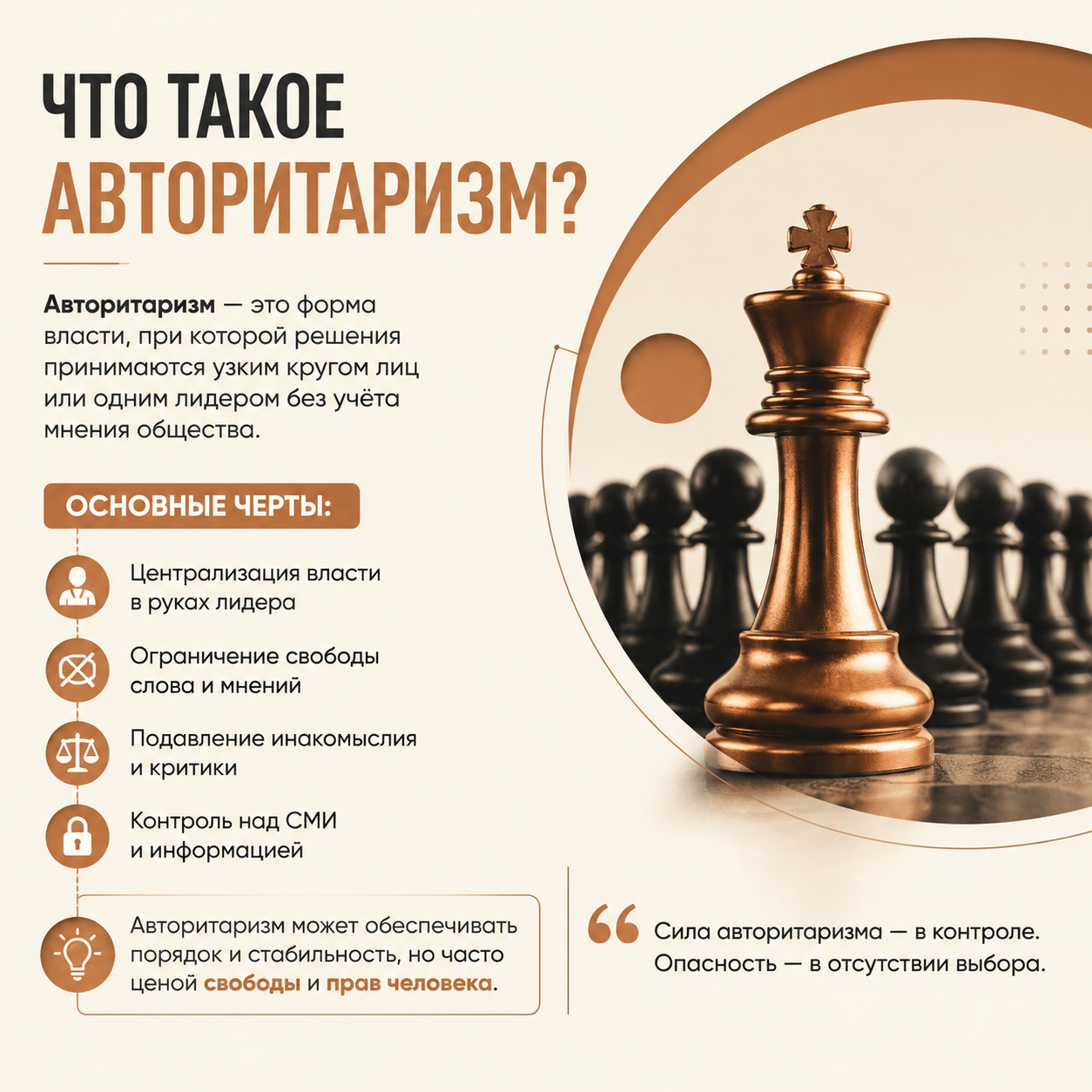 Что такое авторитаризм