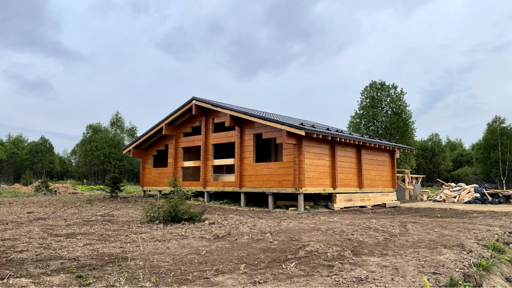 Дом из бруса, 124 м2 + участок 10 соток в КП Отрада-Парк