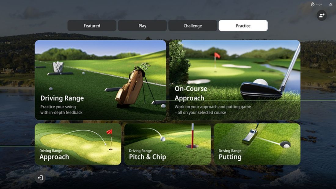 Driving Range: один режим вместо двух