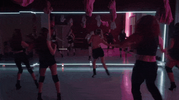 Фрагмент занятия High Heels