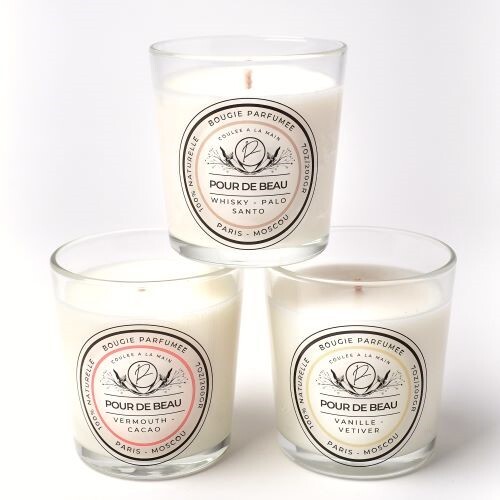 свечи в стекле. Недорогие свечи