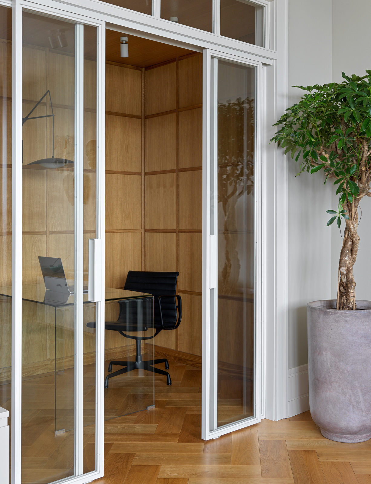 Кабинет в квартире, дизайн-проект Екатерины Фёдоровой