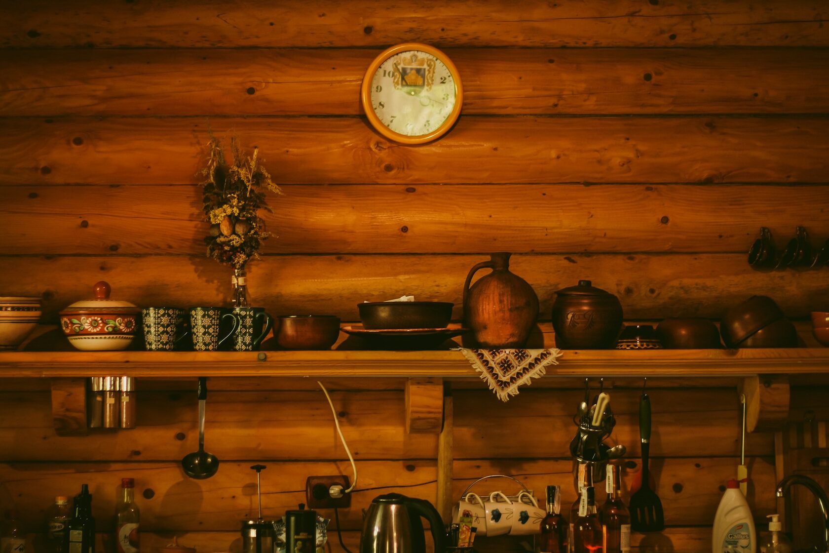 Кухня из дерева