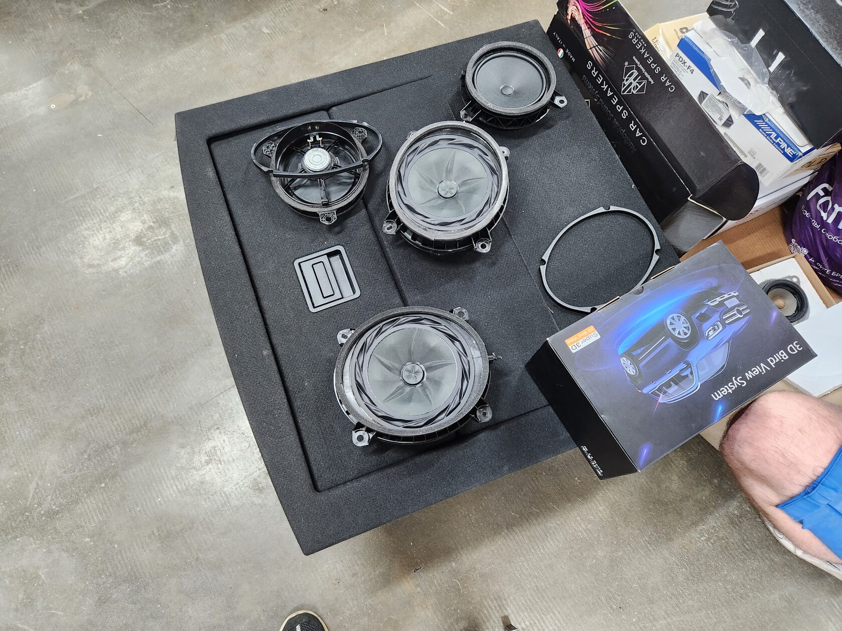 замена акустики toyota crown s 220