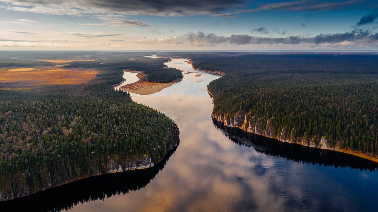 по северной реке