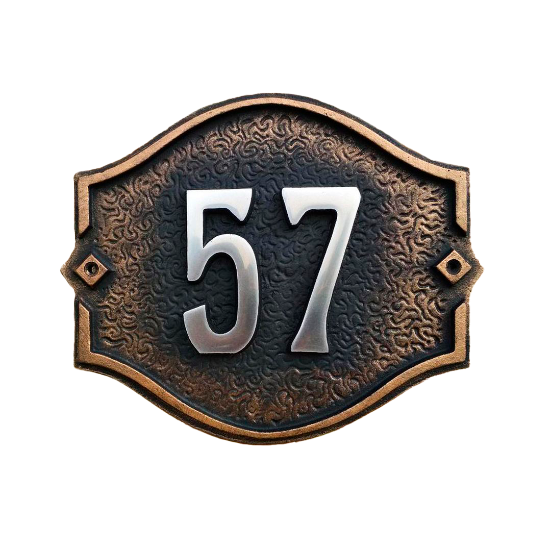 номер на дом из металла в Москве