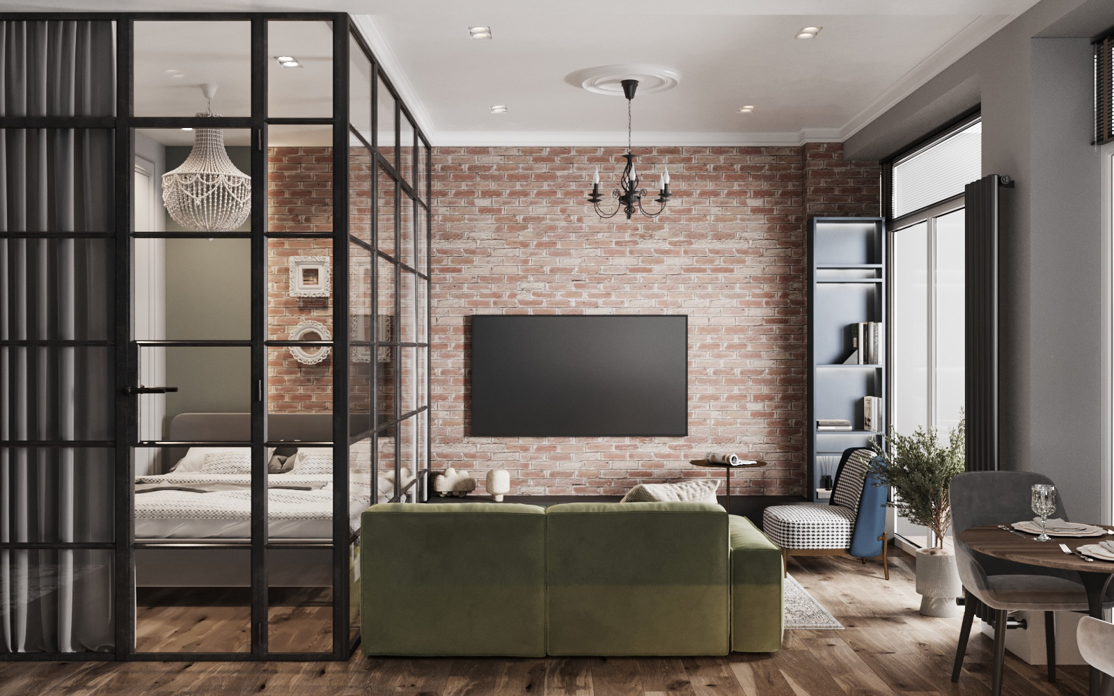 Белореченск жилой модуль интерьер