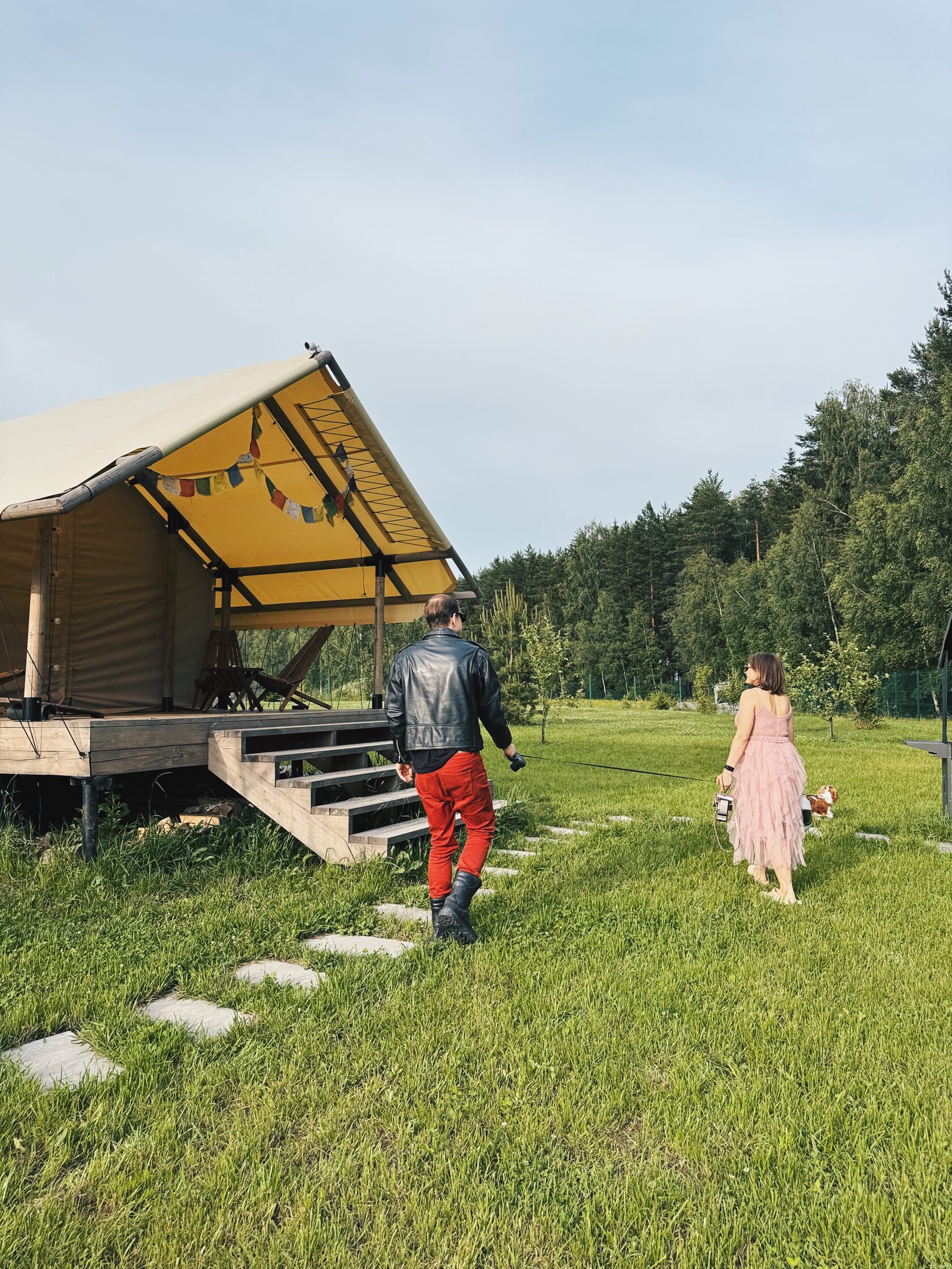 Домики и доски, глэмпинг