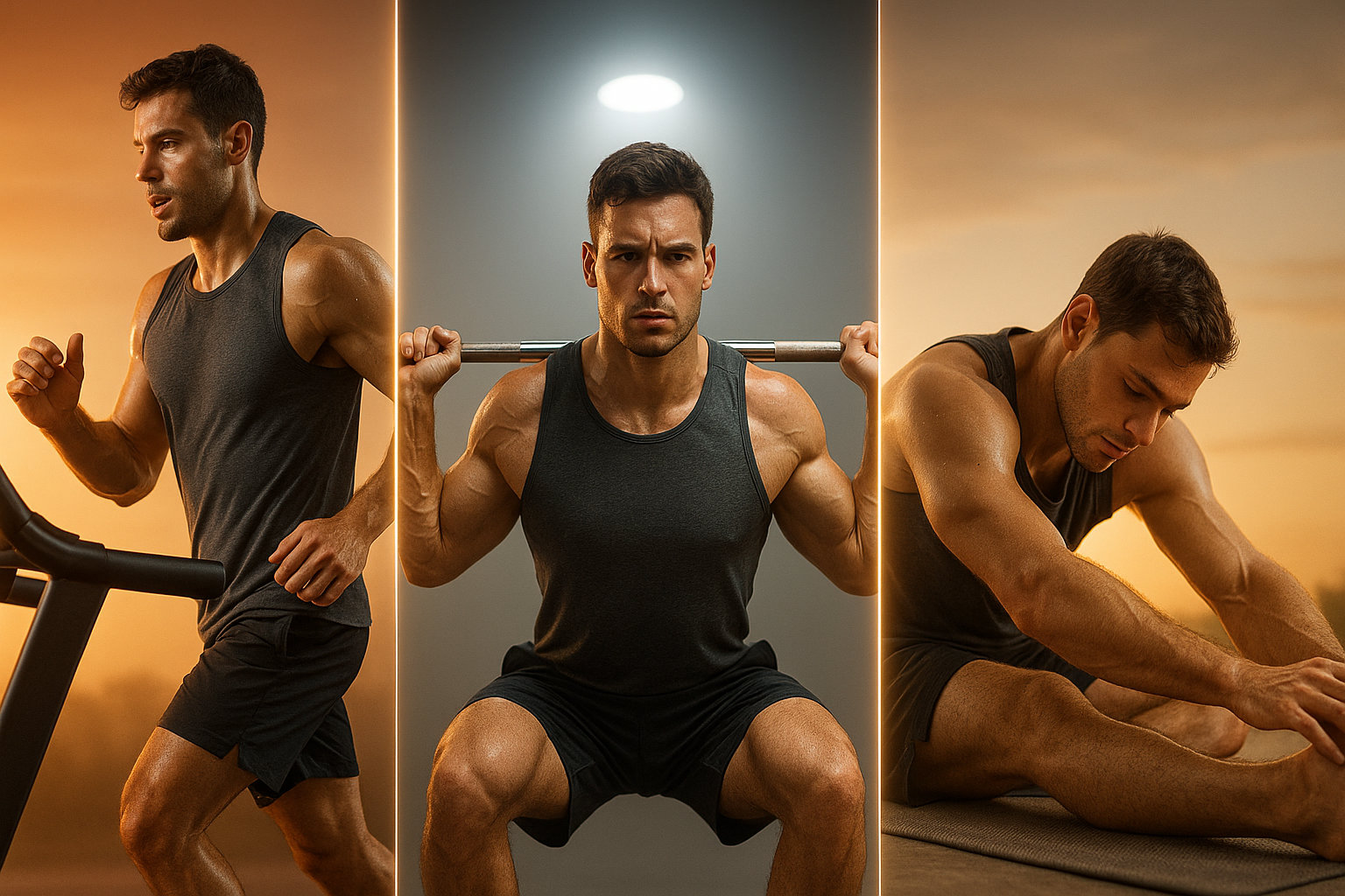 Разминка и заминка: обязательные элементы