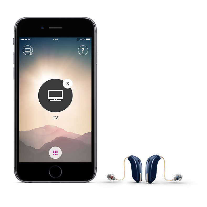 Как подключить слуховой аппарат к айфону Oticon Opn незаметный слуховой аппарат, 64 канала, связь с телефоном