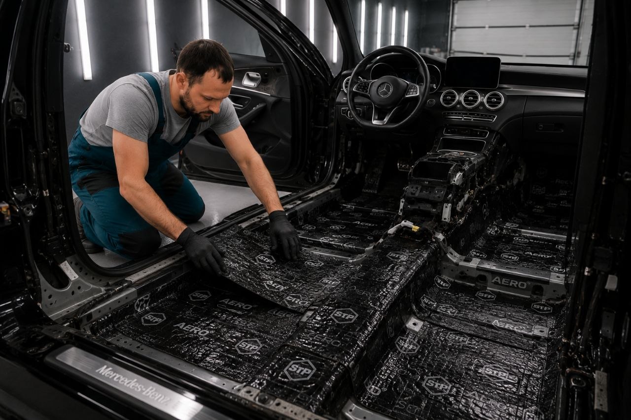 Шумоизоляция автомобиля