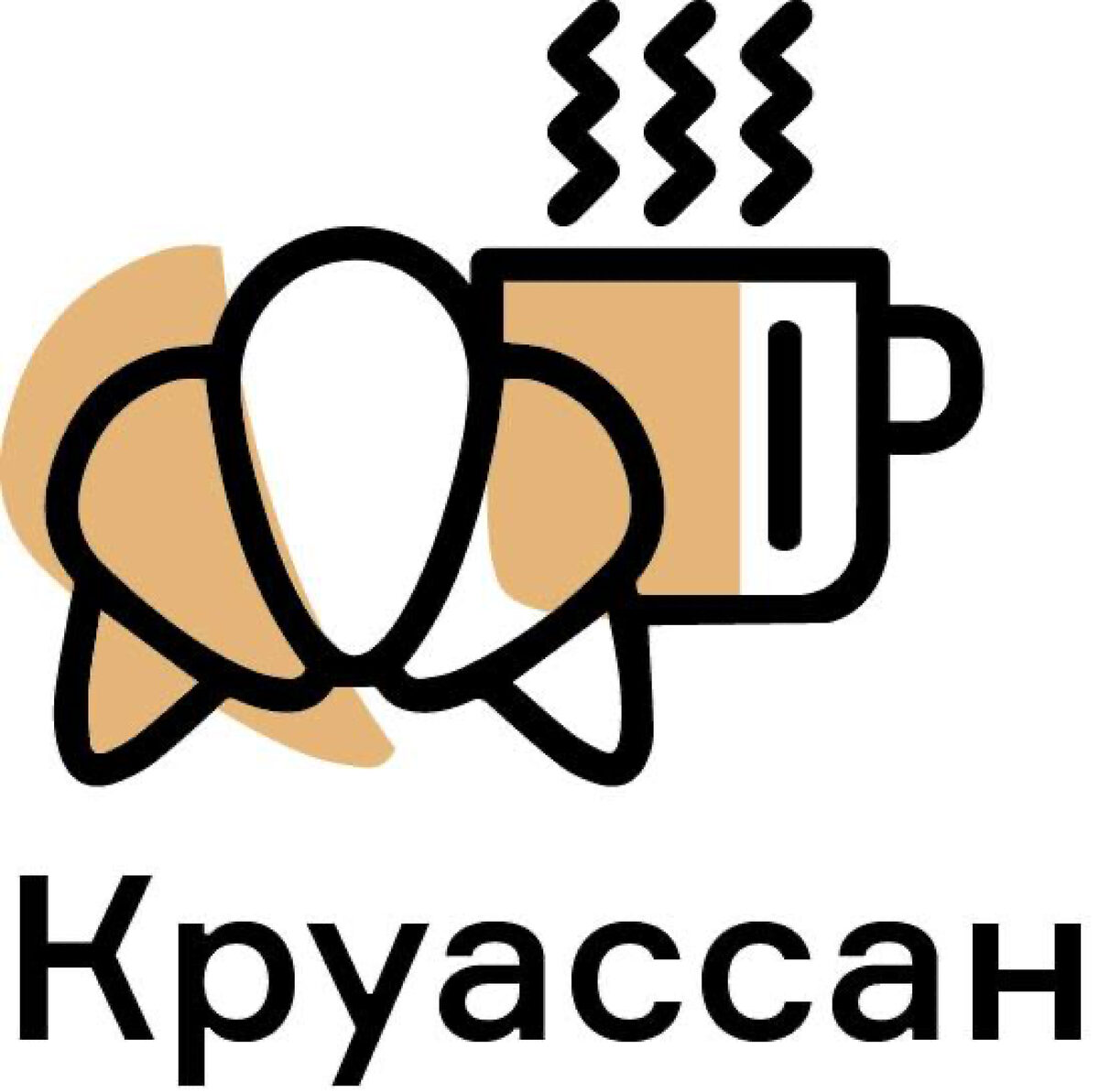 Логотип отеля-пекарни «Круассан»