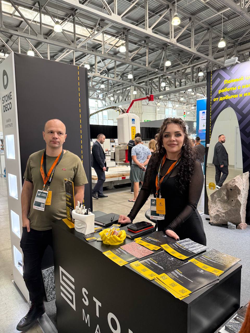 Стенд Стоун Маркет на выставке Индустрия Камня