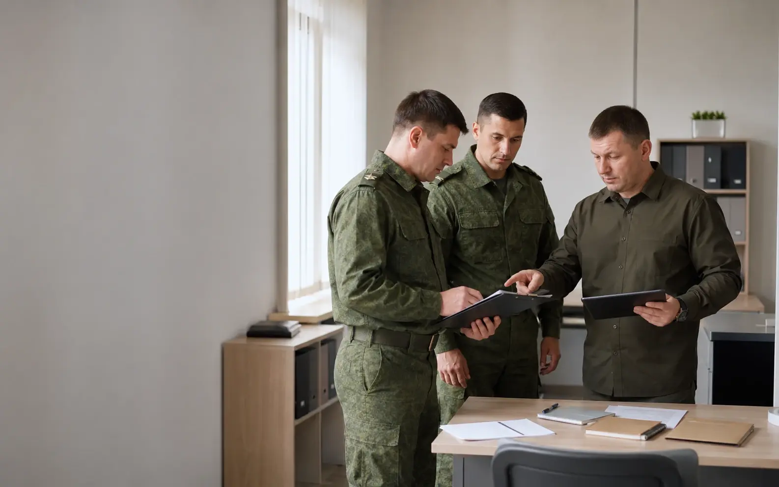 Военная полиция и военная комендатура на служебном совещании
