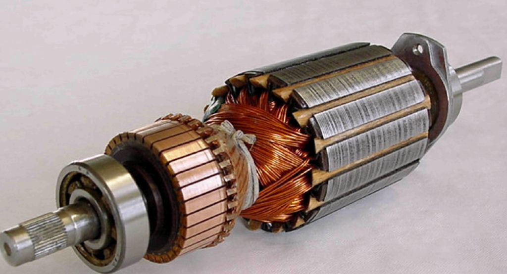 Обмотка ротора двигателя. Электродвигатель (комплект ротор+статор) ste1650. Ротор электродвигателя постоянного тока. Ротор коллекторного электродвигателя. Ротор коллекторной машины постоянного тока.