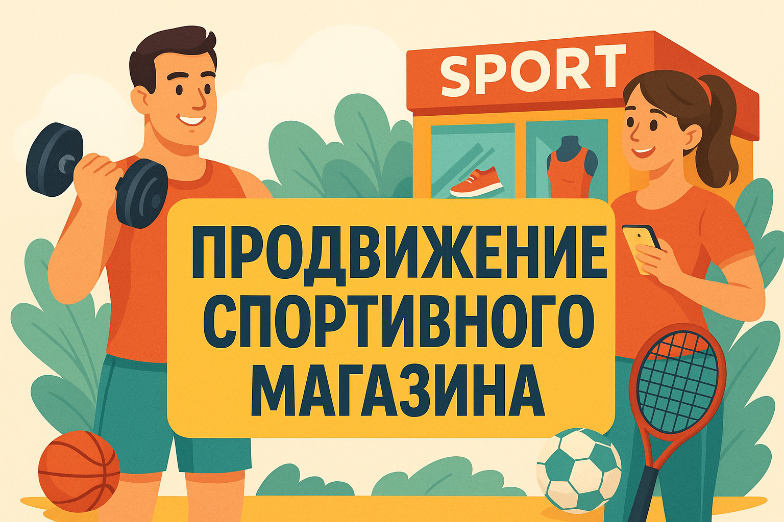 Продвижение и реклама спортивного магазина товаров