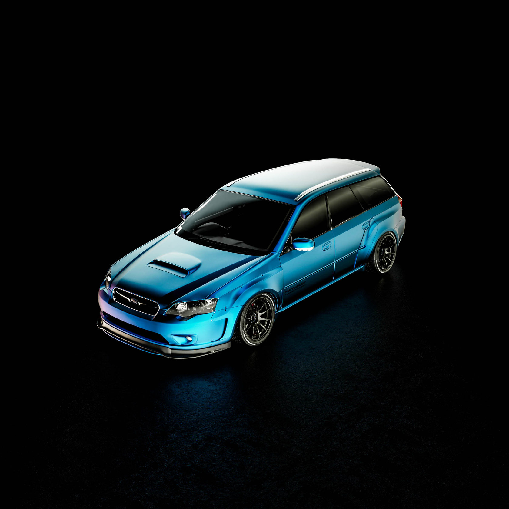 FENDERIST SPEC S Fender Flares / WIDE BODY KIT SUBARU Legacy Wagon 0306