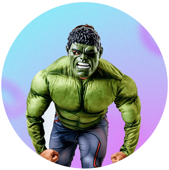 Аниматор Халк в Москве