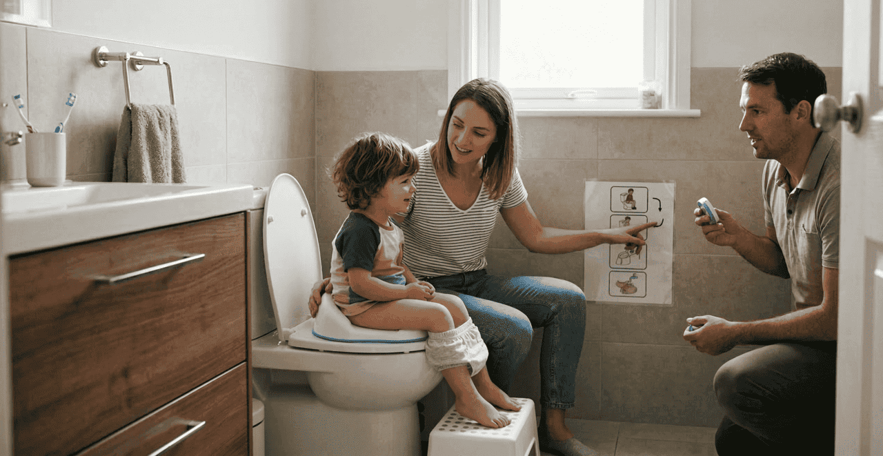 приучаем ребенка в горшку