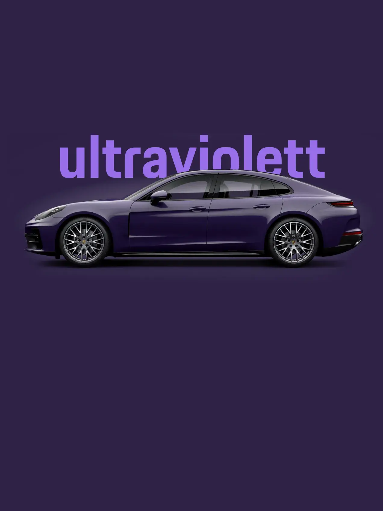 Porsche Panamera в цвете Ultraviolett