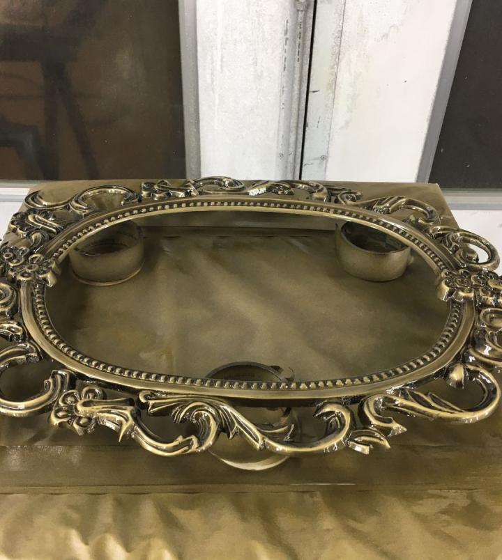 Покраска зеркала