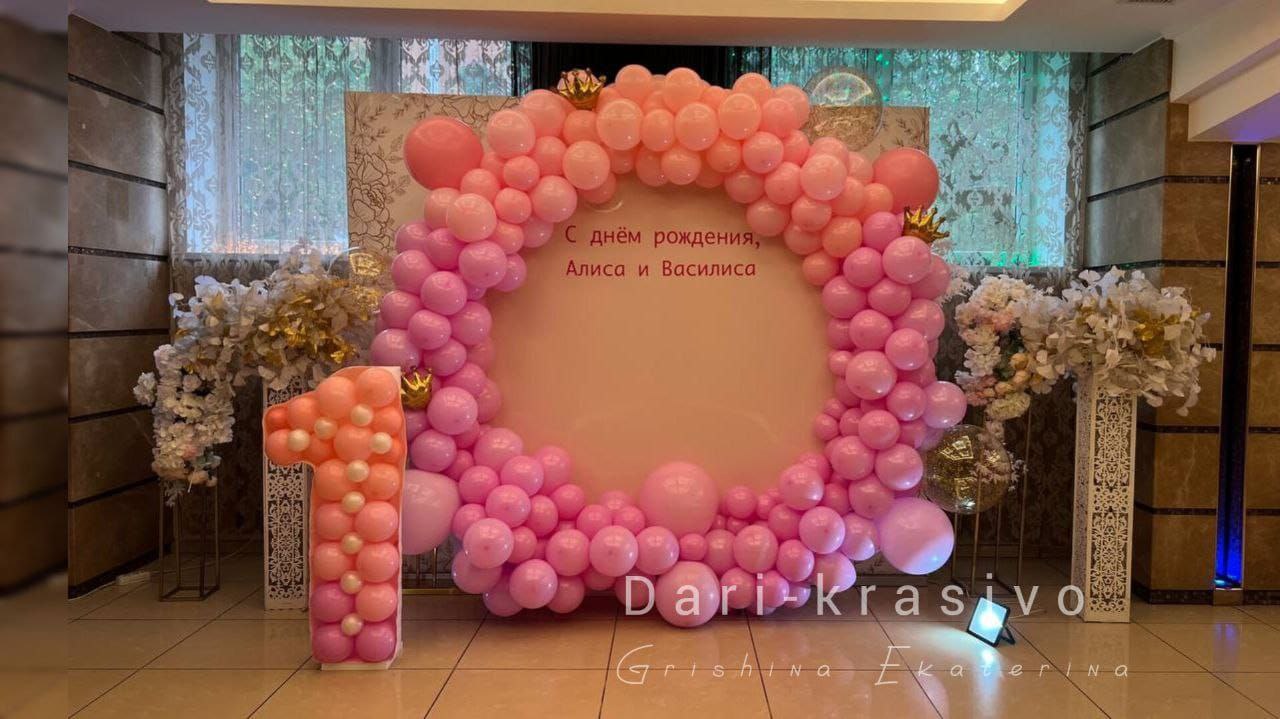 Композиции из воздушных шаров