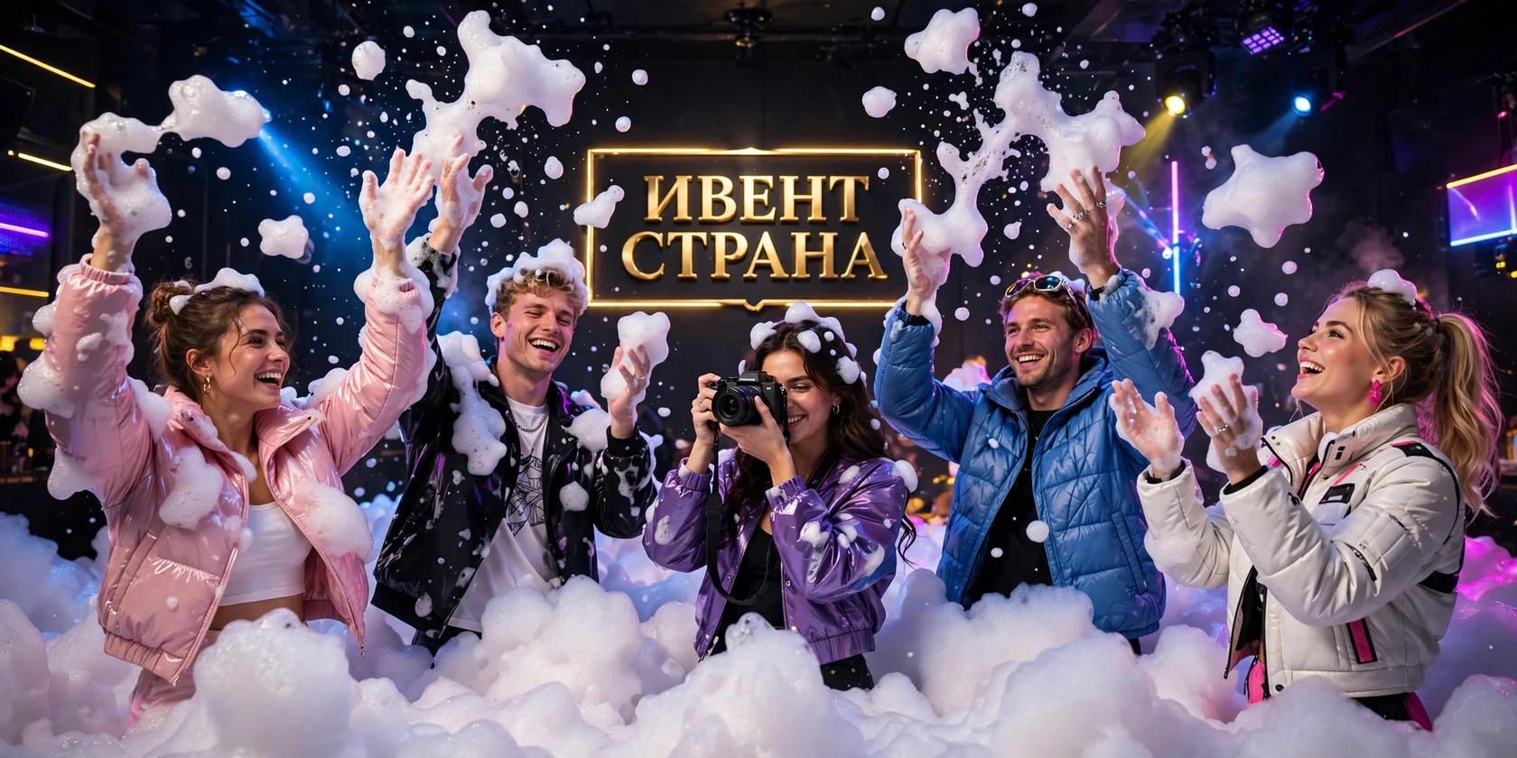 Пенная вечеринка