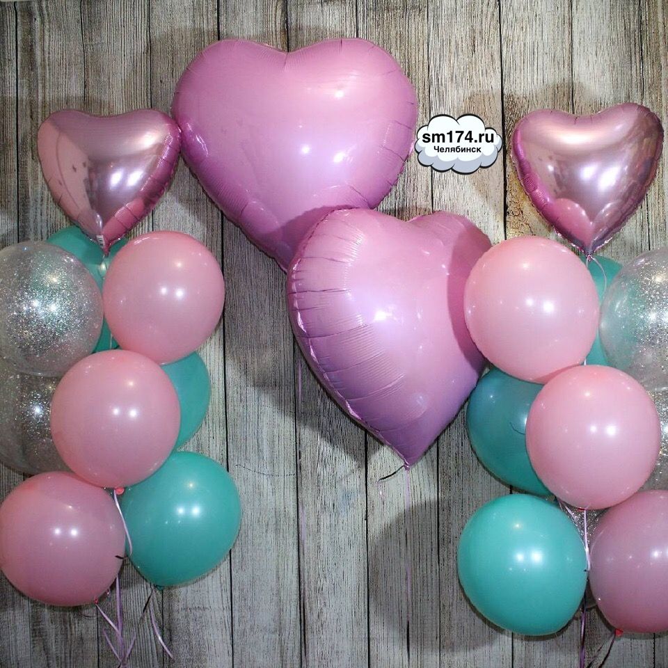 Купить воздушные шарики недорого с доставкой. Гелевые шары. Розовые шары. Шары гелевые розовые. Красивые шары.