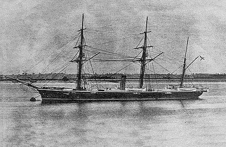 Первые корабли Российского флота в Сиамском заливе