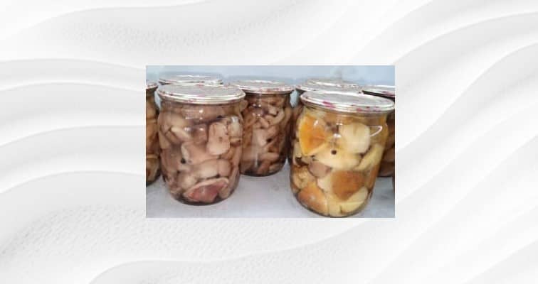 Приготовление маринованных грибов на зиму с уксусом: шаг 10